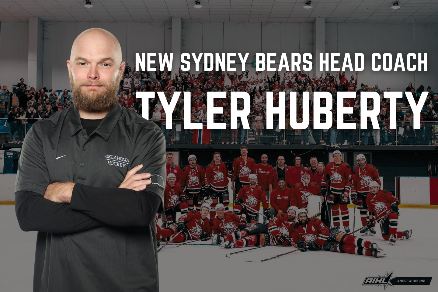 New Bears' Head Coach Tyler Huberty: 'I'm expecting our team to have a very successful season'