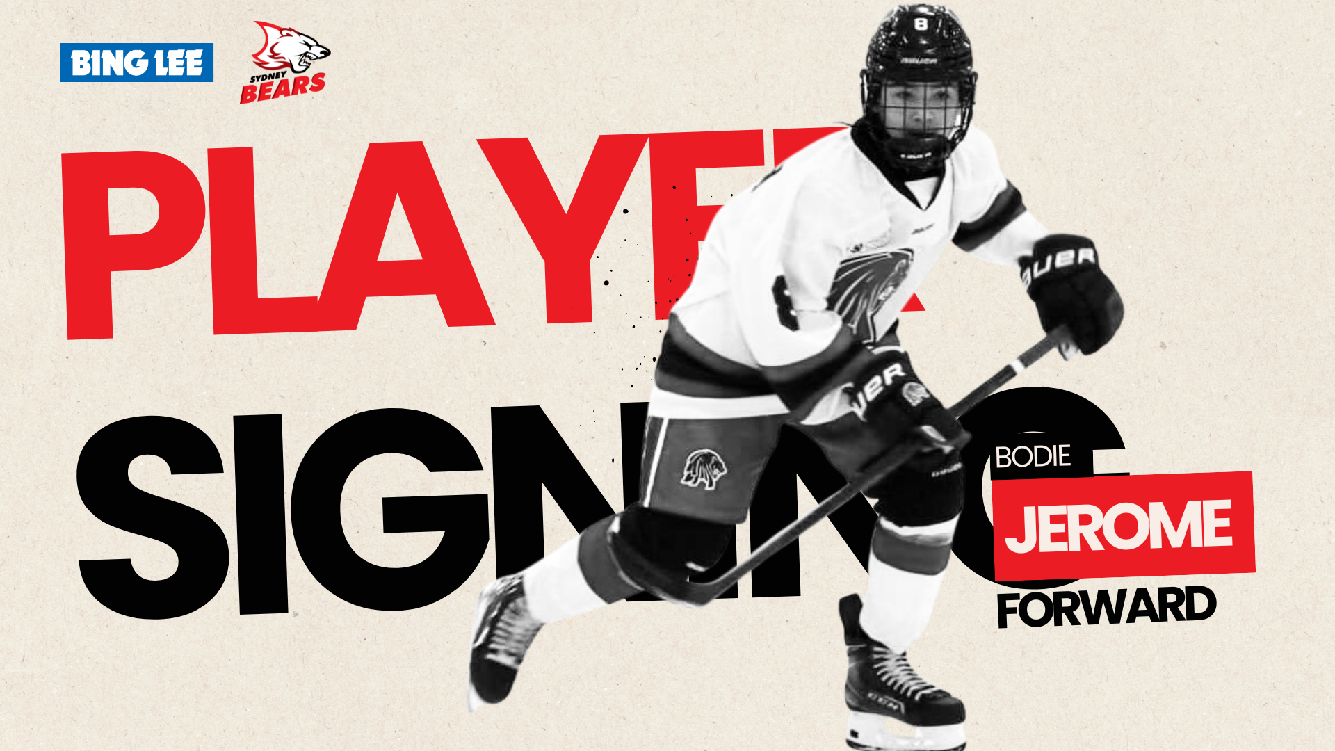 Young Talent Bodie Jerome signs for Bears, ‘the perfect way to commence our pre-season’