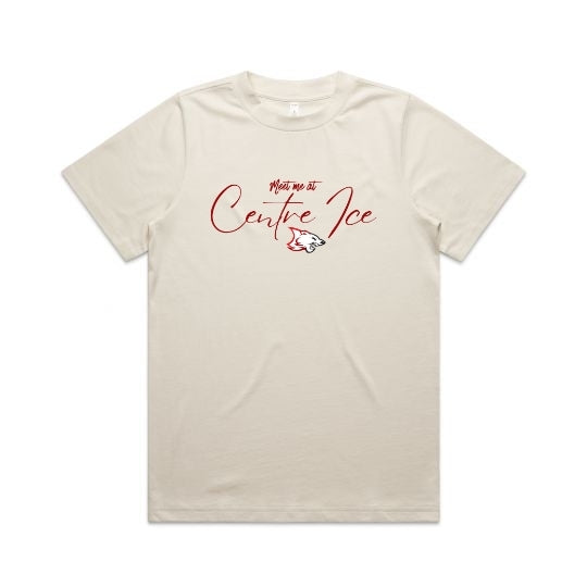Women's Heavy Tee | Meet Me At Centre Ice