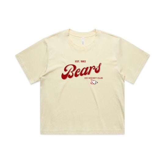 Women's Crop Tee | Line Change | Butter