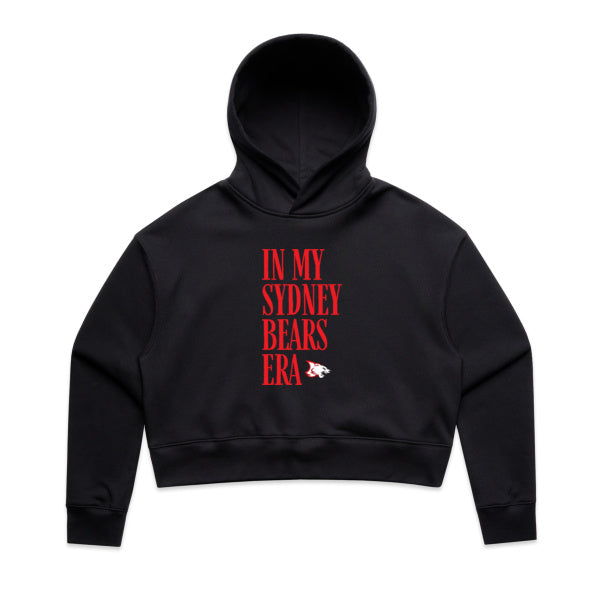 Women's Crop Hood | Sydney Bears Era | Black