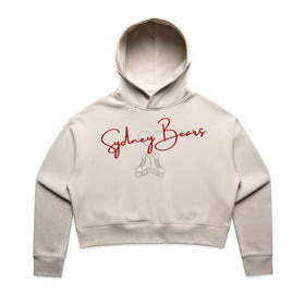 Women's Crop Hood | SB Skates | Bone