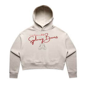 Women's Crop Hood | SB Secret Romance | Bone