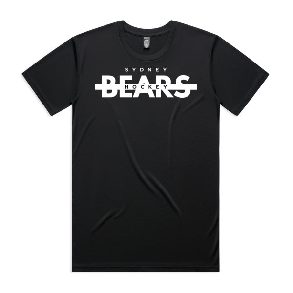 Men's Active Tee | Line Change | Black