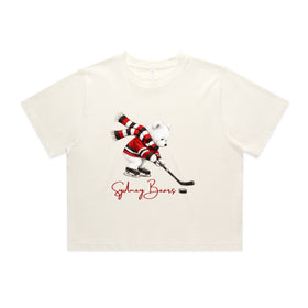 Women's Crop Tee | Sid x Grand Signature | Ecru