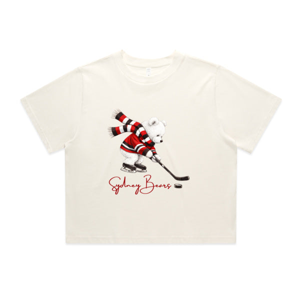 Crop Tee | Sid x Grand Signature | Ecru