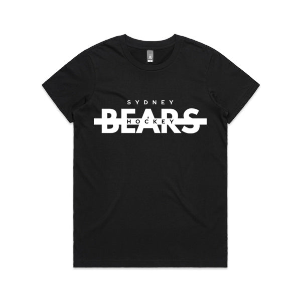 Women's Maple Tee | Line Change | Black