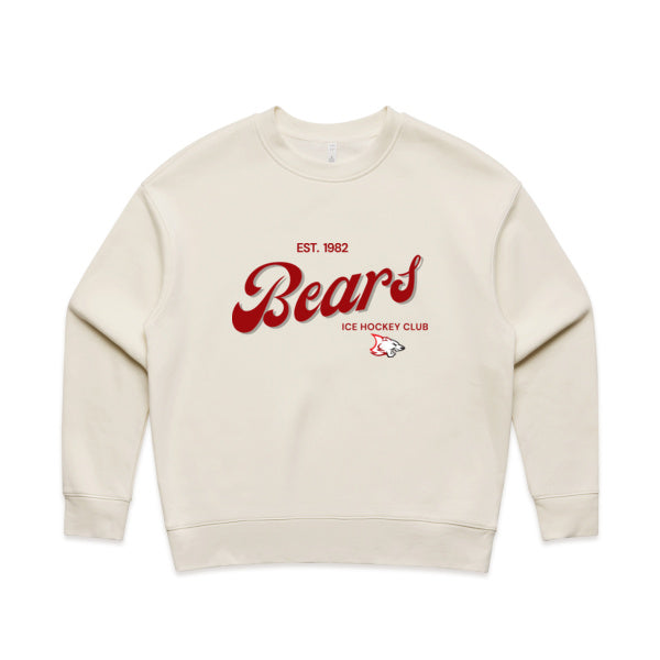 Women's Relax Crew | Vintage | Ecru