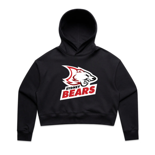 Women's Crop Hood | Classic | Black