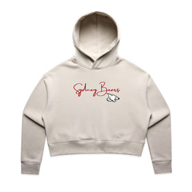 Women's Crop Hood | Grand Signature | Bone