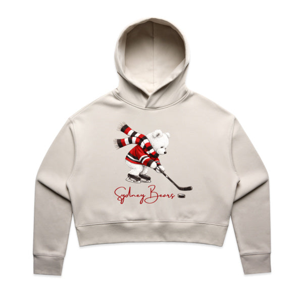 Women's Crop Hood | Sid x Grand Signature | Bone