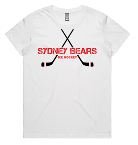 2024 T-Shirt | Sydney Bears Sticks | White | Women's