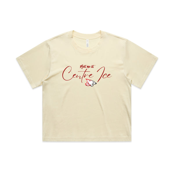 Women's Crop Tee | Romance Book Club | Butter